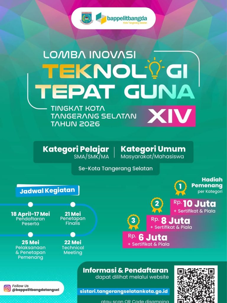 Lomba Inovasi Teknologi Tepat Guna XIV Tahun 2026