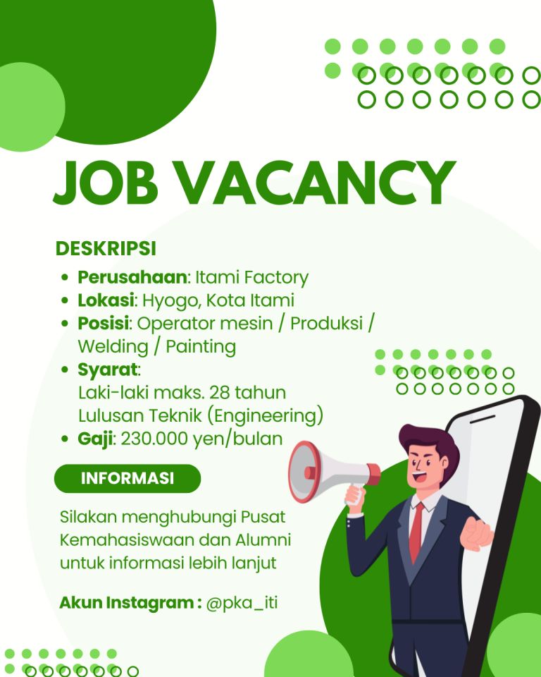 Lowongan Pekerjaan ke Jepang (Program Gijinkoku)